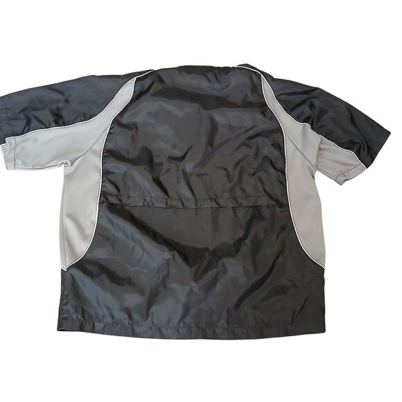 Mizuno Mens Large Pullover Windbreaker Jacket Vented Warm-up Cycling Athletic - Picture 5 of 5